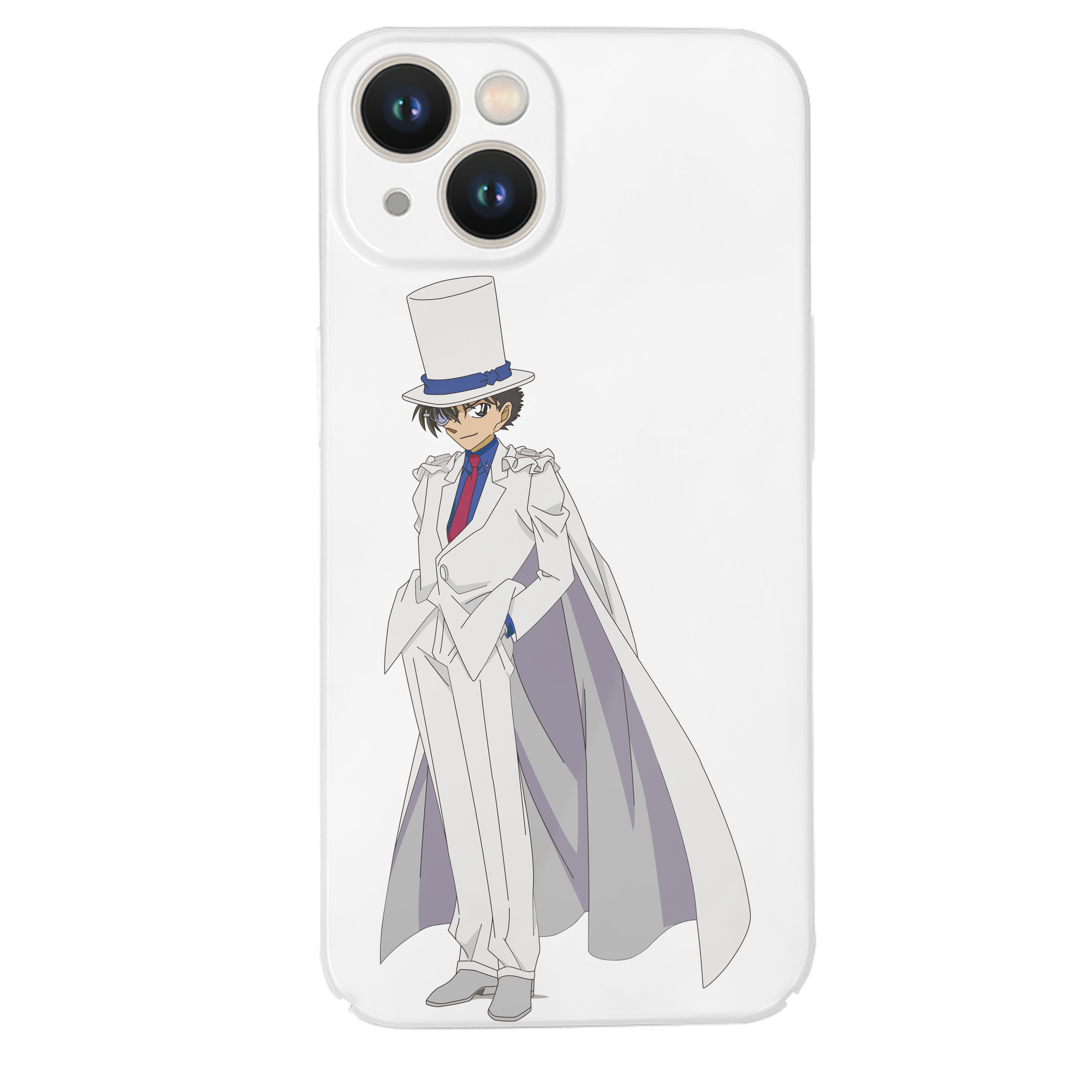 （画像用） 名探偵コナン くろば かいと Detective Conan Kuroba Kaito 【iPhone 14シリーズ対応】ハードケース